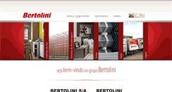 Desktop Screenshot of bertolini.com.br
